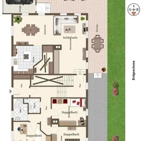 公寓 Haus Kreuzeckwiese - Juebilaumsgrat *